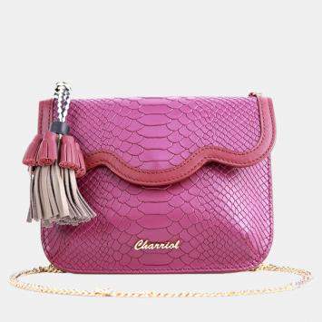 Pre Owned Charriol Mulberry Leather PALAIS ROYAL Clutch Bag