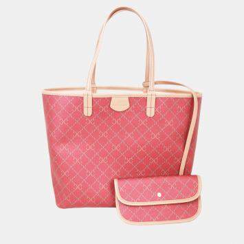 Pre Owned Charriol Bordeaux & Grey Leather CALYPSO Handbag