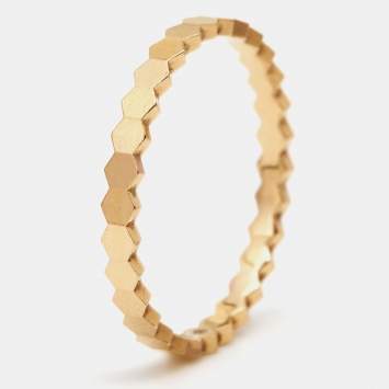 Pre Owned Chaumet Bee My Love 18k Rose Gold Ring Size 60