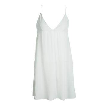 Pre Owned Chloe Faded Mint Green Silk Noodle Strap Camisole S