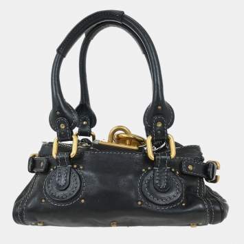 Chloé Paddington Bags black クロエ パディントン Chloe Black Leather Mini Paddington Bag Chloe | TLC US