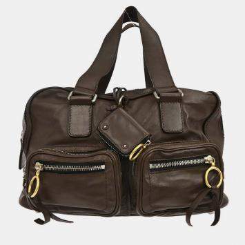 Pre Owned Chloe Brown Betty Handbag