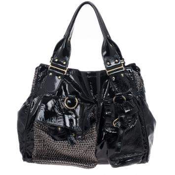 Pre Owned Chloe Patent Leather Ada Tote