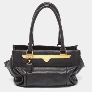 Pre Owned Chloe Black Leather Satchel