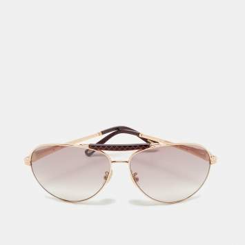 Chopard Purple SCH870S Aviator Sunglasses