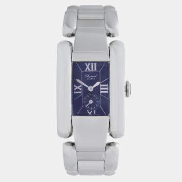 Chopard La Strada Geneve Stainless Steel Blue Dial Quartz Ladies Watch 24 mm