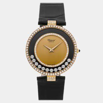 Pre Owned ساعة شوبارد هابي دايموندز 212563-0001 كوارتز 33 مم مستعملة