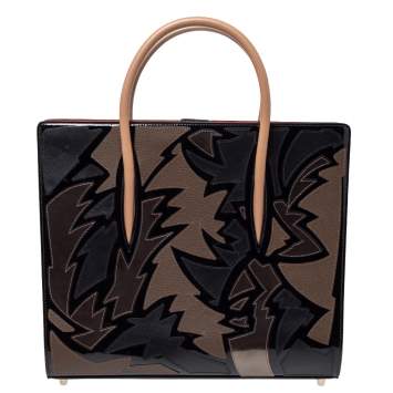 Pre Owned Christian Louboutin Multicolor Leather Medium Paloma Tote