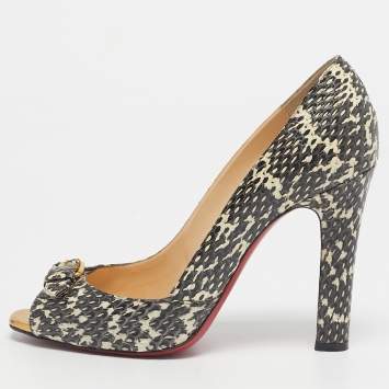 Pre Owned Christian Louboutin Brown Size 39.5