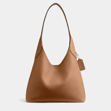 مملوكة مسبقًا Coach Brooklyn 28 Honey Brown Leather Shoulder Bag
