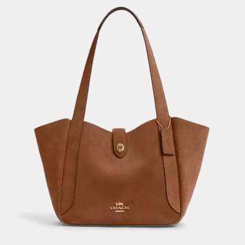 مملوكة مسبقًا حقيبة يد كوتش هادلي سويدي تان تورنلوك