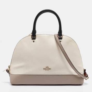 Coach Tricolor Leather Sierra Satchel