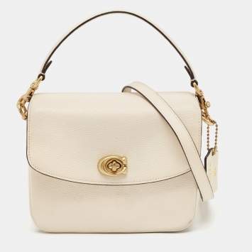 Coach Off White Leather Cassie 19 Crossbody Bag