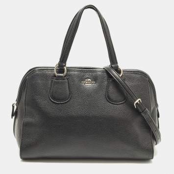 Pre Owned Coach Nolita Black Leather Satchel