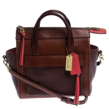 Coach Brown Leather Crossbody Bag