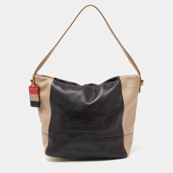 مملوكة مسبقًا Coach Brown/Beige Leather Legacy Weekend Hobo