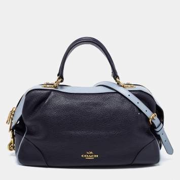 Coach Bicolor Leather Lane Satchel