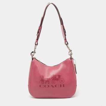 مملوكة مسبقًا Coach Pink Leather Jes Hobo