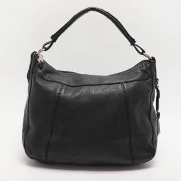 Pre Owned Cole Haan Black Leather Hobo