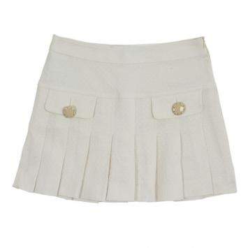 Pre Owned D&G Pleated Short Skirt S