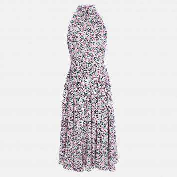 Pre Owned Diane Von Furstenberg Silk Midi Dress 6