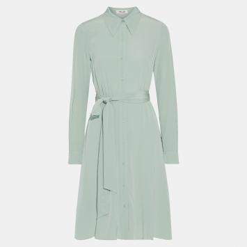 مملوكة مسبقًا Diane Von Furstenberg Silk Knee Length Dress M