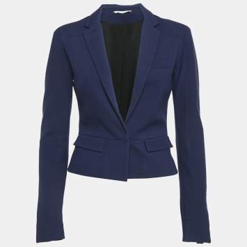 Diane Von Furstenberg Offwhite Bianca Jacket S Diane Von