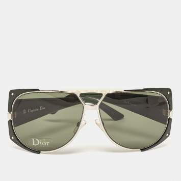 Pre Owned Dior Green PGD85 Enigmatic Oversized Sunglasses