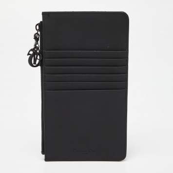 Dior Black Leather D Charms Pochette Dior