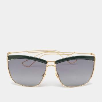 Pre Owned Dior Emerald Gradient So Electric Square Sunglasses