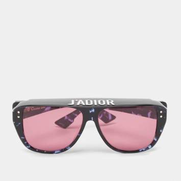 Pre Owned Dior Black/Purple DiorClub2 Aviator Sunglasses