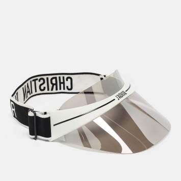 Pre Owned Christian Dior Grey DiorClub1 Sun Visor