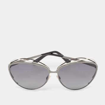 Pre Owned Dior Black Gradient JQHID Songe Cat Eye Sunglasses