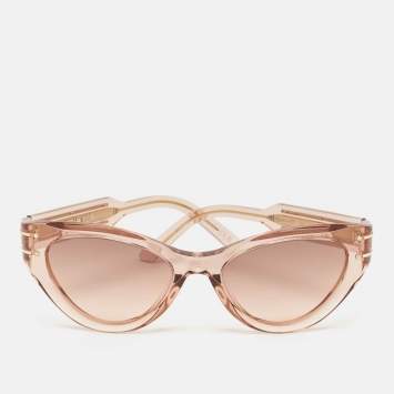 Pre Owned Dior Brown Gradient DiorSignature B71 Butterfly Sunglasses