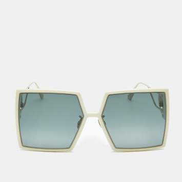 Dior White/Black Gradient SZJ1I 30 Montaigne Oversized Sunglasses