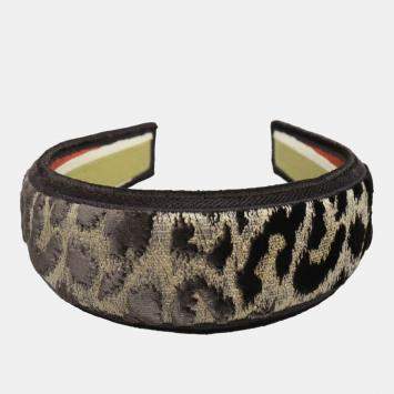 Pre Owned Dior Leopard Headband