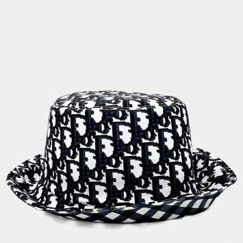 Pre Owned Christian Dior reversible bucket hat