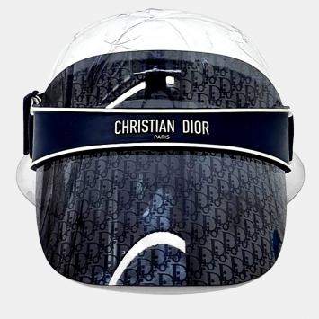 مملوكة مسبقًا Christian Dior Diorclub V1U Visor Sun Cap