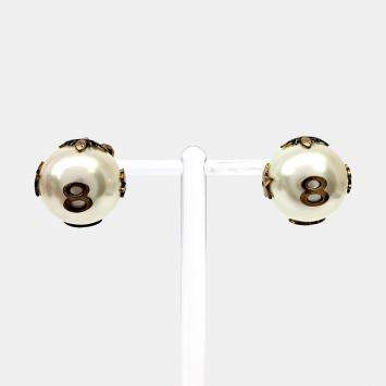 Pre Owned Christian Dior Tribale Earrings