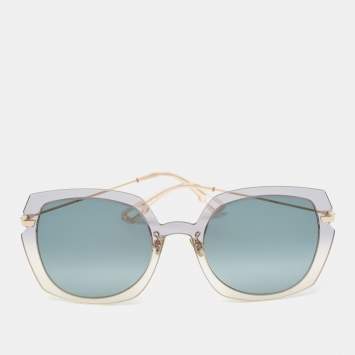 Pre Owned Dior Grey Attitude1 Frame Square Sunglasses