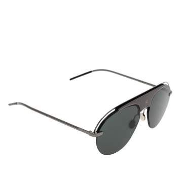Pre Owned Dior Black KJ11R Dior Evolution2 Aviator Sunglasses