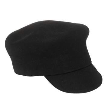 Pre Owned Dior Black Felt Cloche Arty Hat