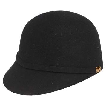 Pre Owned Dior Black Rabbit Felt Arty Cap 