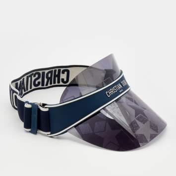 Pre Owned Dior Navy Blue DiorClub V1U Étoile Sun Visor