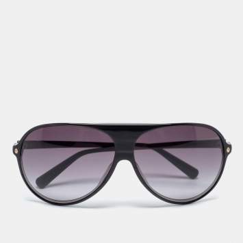 Pre Owned Dior Black W5VHD Tahuata Aviator Sunglasses