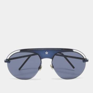 Pre Owned Dior Blue Tone/ Blue Dio(r)evolution2 Pilot Sunglasses