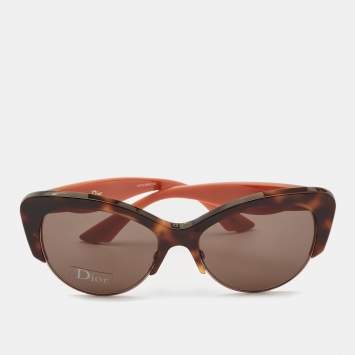 Pre Owned Dior Multicolor LZTEJ DiorEnvol1 Cat Eye Sunglasses