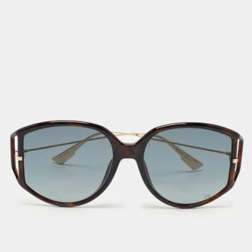 Pre Owned Dior Dark Brown 08611 DiorDirection2 Sunglasses