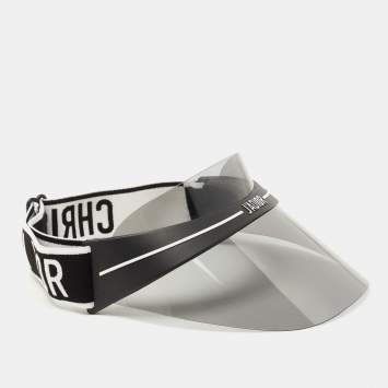 Pre Owned Dior Black/Grey Dior Club1 Visor 