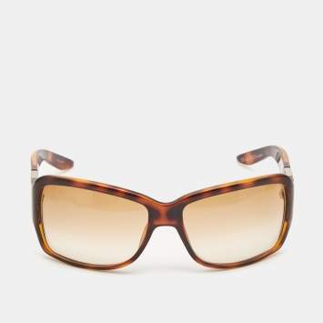 Pre Owned Dior Brown Day 1 Gradient Rectangular Sunglasses 